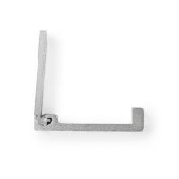 Крючок мебельный CAPPIO FOLD, однорожковый, складной, цвет матовый хром