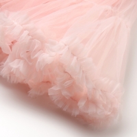 Платье детское нарядное KAFTAN рост 140, персиковый