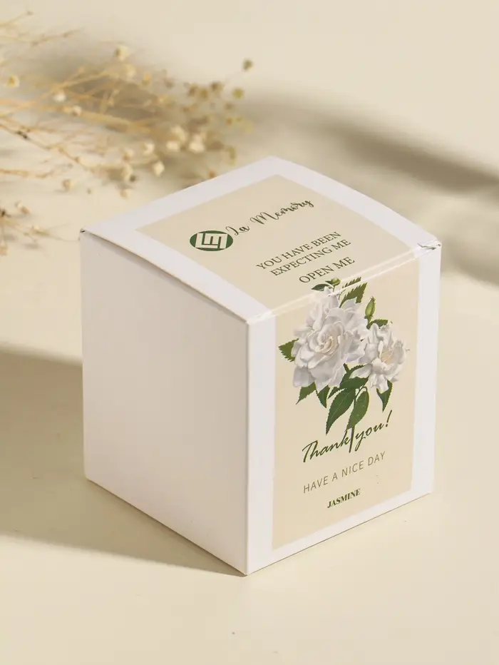 Свеча в вулканическом подсвечнике "Цилиндры" белая 8,1х8,1х5,4 см