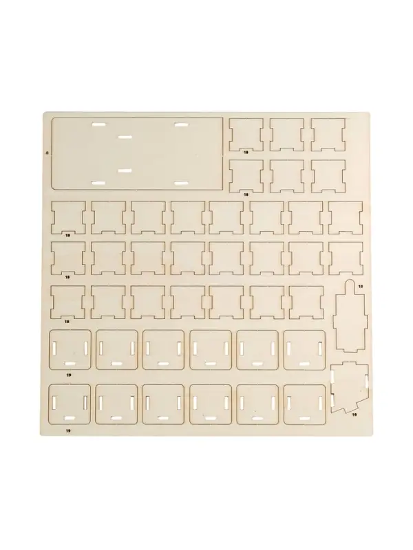 Лесная мастерская Игровой набор "Адвент- календарь" деревянный, 31 задание