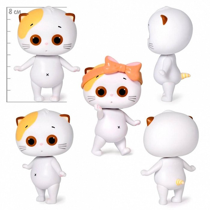 Игровой набор &laquo;Мини Кошечка Ли-Ли &laquo;Маленькие секретики&raquo;, 5 предметов одежды, 8 см