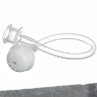 Бутылочка для кормления M&B, ШГ &Oslash;70мм, от 6 мес, 250мл, с ручками, силиконовая колба, цвет зеленый