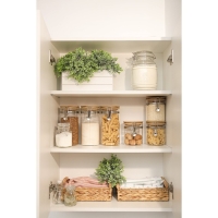 Бутылка для соусов и масла Доляна &laquo;Галерея&raquo;, 80 мл, 5&times;11 см, с бугельным замком, стекло, прозрачная