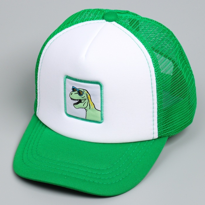 Кепка детская для мальчика &laquo;Крутой дино&raquo;, р-р 52-54, 5-7 лет