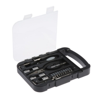 Набор инструментов ТУНДРА, подарочный пластиковый кейс, 22 предмета Набор инструментов ТУНДРА, подарочный пластиковый кейс, 22 предмета