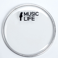 Пластик для барабана Music Life 6 дюймов, прозрачный Пластик для барабана Music Life 6 дюймов, прозрачный