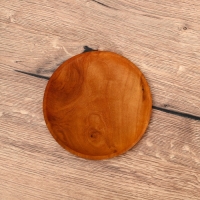 Тарелка, 16&times;16&times;2 см, тиковое дерево