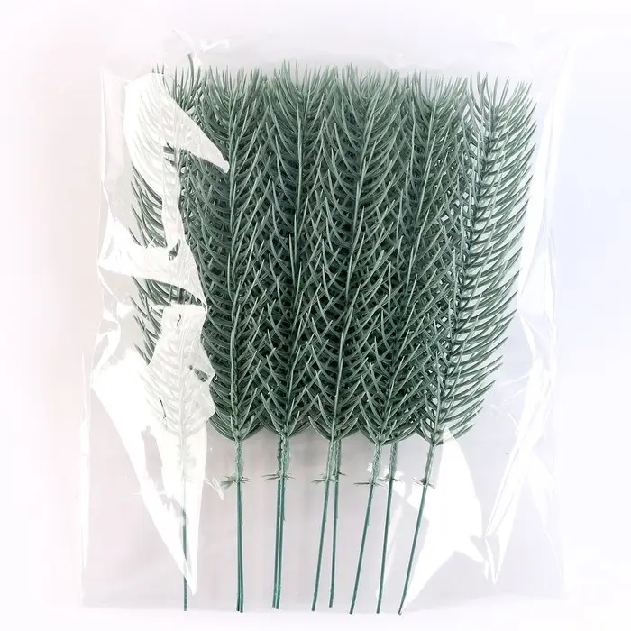 Литая веточка, голубая, 21 &times; 4 см, набор 10 шт.