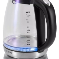 Чайник HYK-G8800 1.7л. 2200Вт серебристый