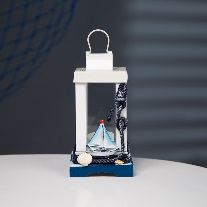 Подсвечник "Маяк" 19*10*10см