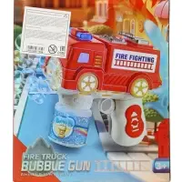 Генератор мыльных пузырей "Пожарная машина", световые эффекты, работает от батареек