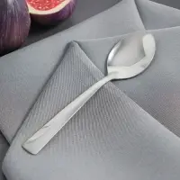 Ложка чайная Доляна &laquo;Майя&raquo;, длина 13.4 см, толщина 1.2 мм, серебристая