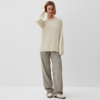 Джемпер женский MINAKU: Knitwear collection, цвет бежевый р-р 50-52 Джемпер женский MINAKU: Knitwear collection, цвет бежевый р-р 50-52