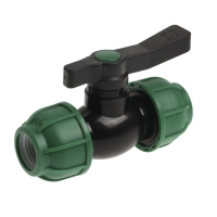 Кран шаровой ПНД ZEIN, 25 мм, цанга Кран шаровой ПНД ZEIN, 25 мм, цанга