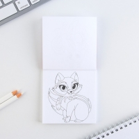 Подарочный набор: блокнот-раскраска и восковые мелки &laquo;С праздником весны&raquo;