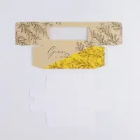 Коробка для макарун, кондитерская упаковка, &laquo;Сделано с любовью&raquo;,12 х5.5 х 5.5 см