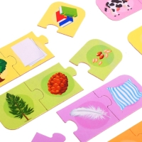 Умные пазлы - цепочки &laquo;Кто что даёт?&raquo;, 8 цепочек, 24 детали