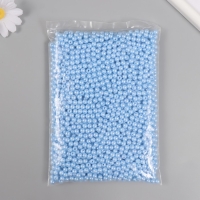 Набор бусин "Жемчуг" d 6 мм, 250 гр, нежно-голубой Набор бусин "Жемчуг" d 6 мм, 250 гр, нежно-голубой