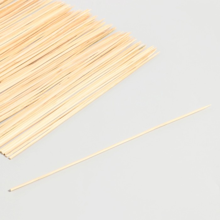 Набор деревянных палочек для декора 100 шт 1х9х25 см