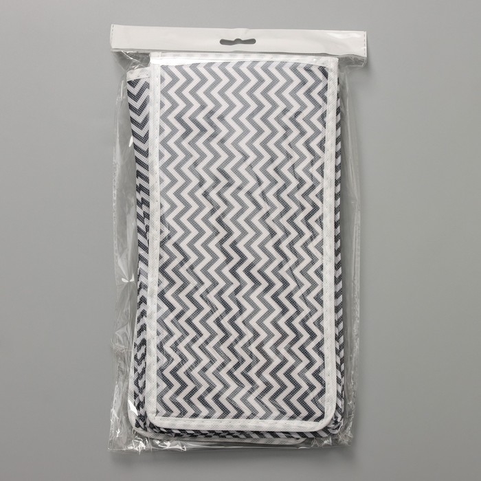 Кофр подвесной &laquo;Симетро&raquo;, 5 отделений, 70&times;30&times;15 см, цвет серый