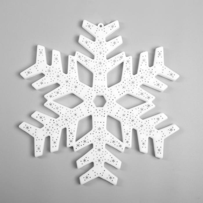 Светодиодная фигура &laquo;Снежинка&raquo; 40 см, пластик, 220 В, свечение мульти (RG/RB)