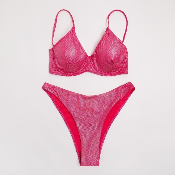 Купальник женский раздельный MINAKU, цвет розовый размер 42 Купальник женский раздельный MINAKU, цвет розовый размер 42