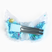 Заколка с шейкером новогодняя &laquo;Снежинка&raquo;, на Новый год, 6 х 45 см