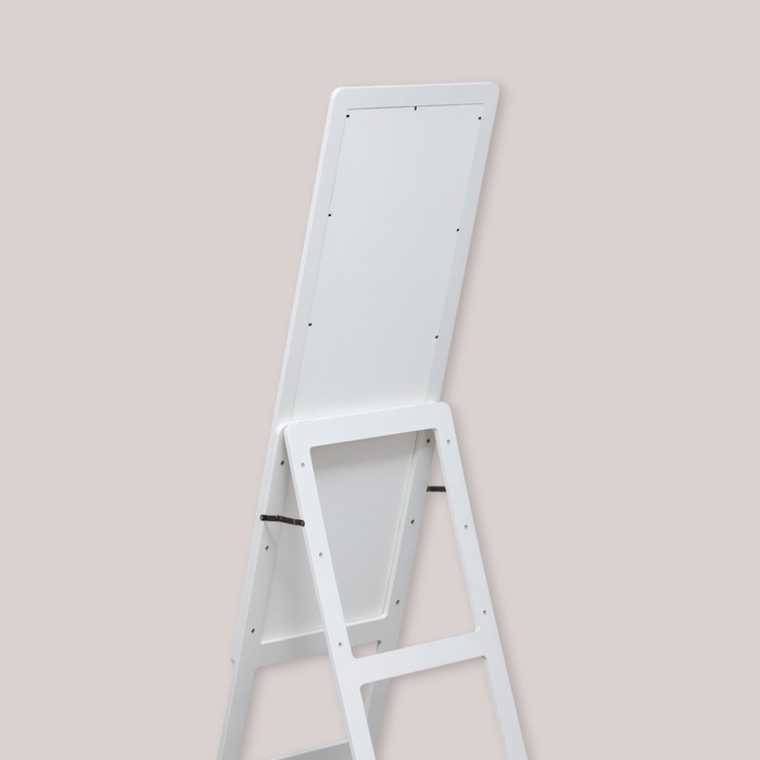 Зеркало напольное Зеркало напольное "Симпл", белое, 43х133см