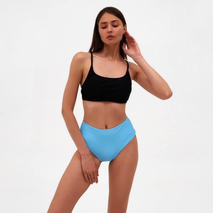 Плавки купальные женские MINAKU бразильяны, цвет голубой, размер 42 Плавки купальные женские MINAKU бразильяны, цвет голубой, размер 42