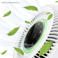 Очиститель воздуха Kitfort КТ-2813, 20 Вт, 200 м3/ч, до 25 м2, ионизация, белый Очиститель воздуха Kitfort КТ-2813, 20 Вт, 200 м3/ч, до 25 м2, ионизация, белый