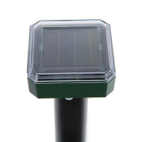 Отпугиватель кротов Luazon LRI-30, ультразвуковой, 800 м2, от солнечной батареи, черный