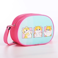 Сумка детская для девочки через плечо "Сладкий котик" 22х16 см Сумка детская для девочки через плечо "Сладкий котик" 22х16 см