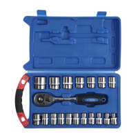 Набор инструментов в кейсе ТУНДРА, автомобильный, 1/2", 19 предметов 482237 Набор инструментов в кейсе ТУНДРА, автомобильный, 1/2", 19 предметов 482237