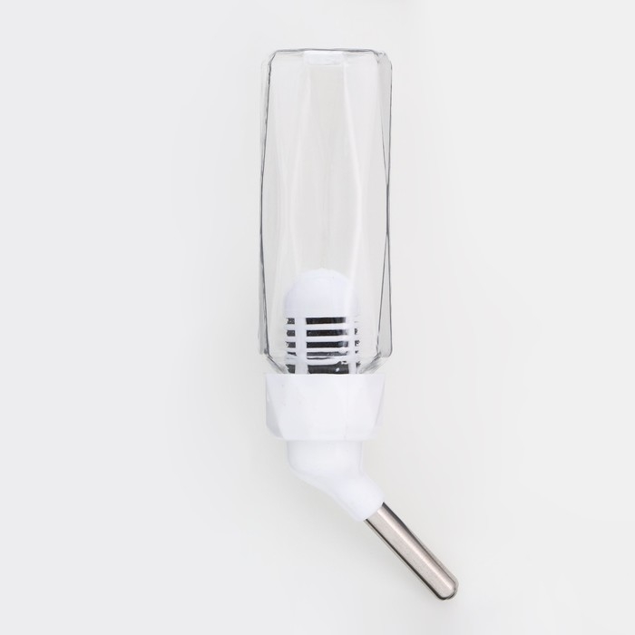 Поилка для грызунов, 80 мл, крепление-пружинка, белая Поилка для грызунов, 80 мл, крепление-пружинка, белая