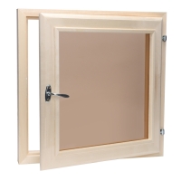 Окно, 60&times;60см, двойное тонированое стекло