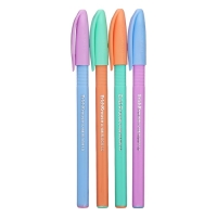 Набор ручек шариковых 4 штуки, ErichKrause U-108 Spring Stick Ultra Glide, игольчатый узел 1,0 мм, синие, мягкое и комфортное письмо Набор ручек шариковых 4 штуки, ErichKrause U-108 Spring Stick Ultra Glide, игольчатый узел 1,0 мм, синие, мягкое и комфортное письмо