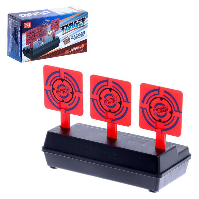 Мишень &laquo;Сбей 3&raquo;, автоматически поднимается, работает от батареек