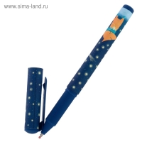 Ручка шариковая в тубе DreamWrite "Лисята", узел 0.7 мм, синие чернила, матовый корпус Silk Touch, МИКС Ручка шариковая в тубе DreamWrite "Лисята", узел 0.7 мм, синие чернила, матовый корпус Silk Touch, МИКС