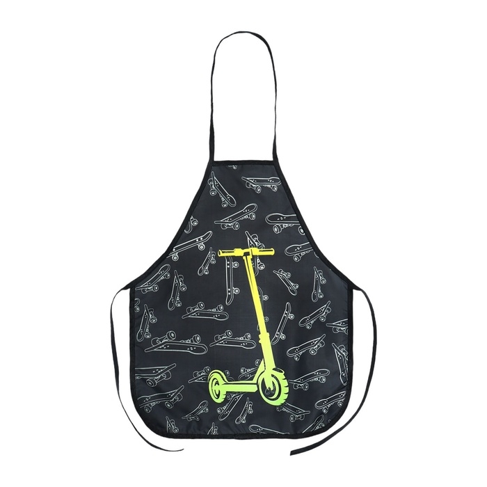 Фартук для труда + нарукавники, 485 х 395/250 х 160 мм, рост 116-146 см, Calligrata "Самокат"