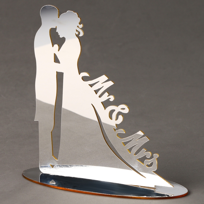 Топпер &laquo;M&M&raquo;, цвет серебро