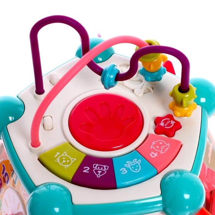 Развивающая игрушка &laquo;Логический центр&raquo;, световые и звуковые эффекты, работает от батареек