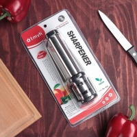 Заточка для ножей Magistro &laquo;Металлик&raquo;, с 2 отделениями для стальных и керамических ножей