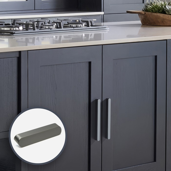 Ручка-скоба CAPPIO RSC027, м/о 160 мм, цвет графит