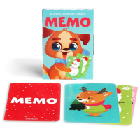 Новогодний подарочный набор &laquo;Новый год: Игры от Деда Мороза. 6 в 1&raquo;, по 20 карт в каждой игре, 3+