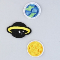 Термонаклейки на одежду &laquo;Планеты&raquo;, 3 шт.