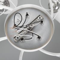 Люстра "Николь" 5х15Вт Е27 белый BayerLux