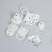 Штора рулонная &laquo;Тропики&raquo;, блэкаут, 60&times;200 см, цвет белый