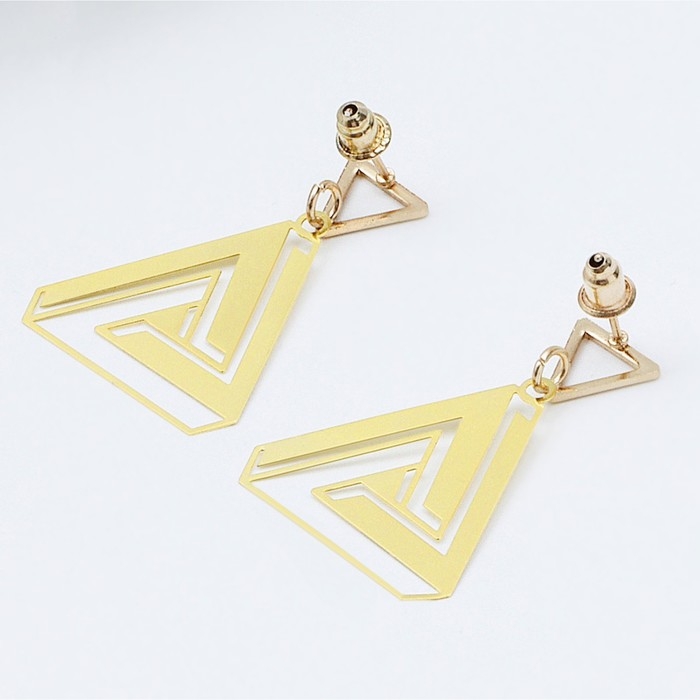 Серьги &laquo;You are beautiful&raquo;, 2.5 х 4 см