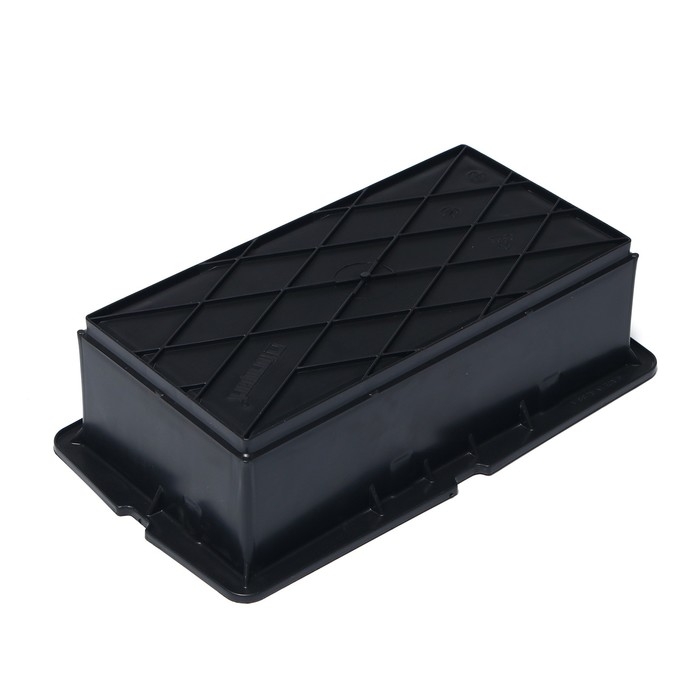 Форма для тротуарной плитки &laquo;Кирпич&raquo;, 20 &times; 10 &times; 6 см, гладкая, Ф11013, 1 шт.