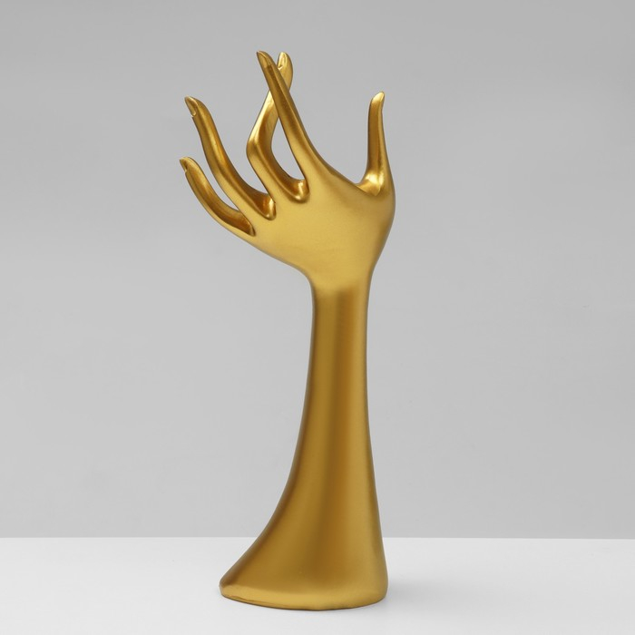 Подставка для украшений «Рука» 9,5×7×24, цвет золото Подставка для украшений «Рука» 9,5×7×24, цвет золото